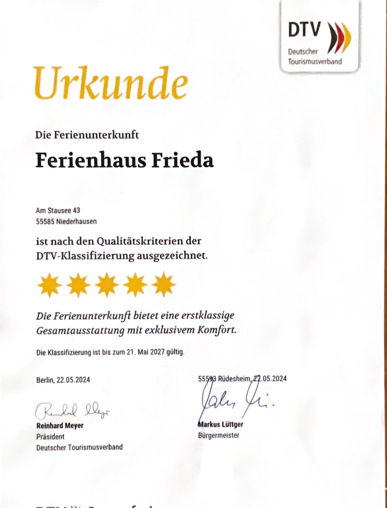 Ferienhaus Frieda Niederhausen Dış mekan fotoğraf